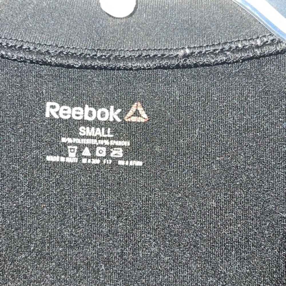 Reebok Under Shirt, Black Sweat Proof Small - Picture 4 of 5